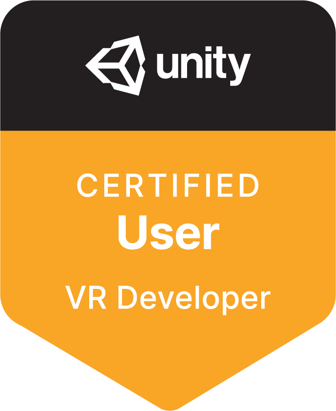 Unity Certified User: VR Developer