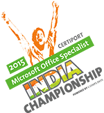 2015 Certiport Microsoft Office Specialist India Championship