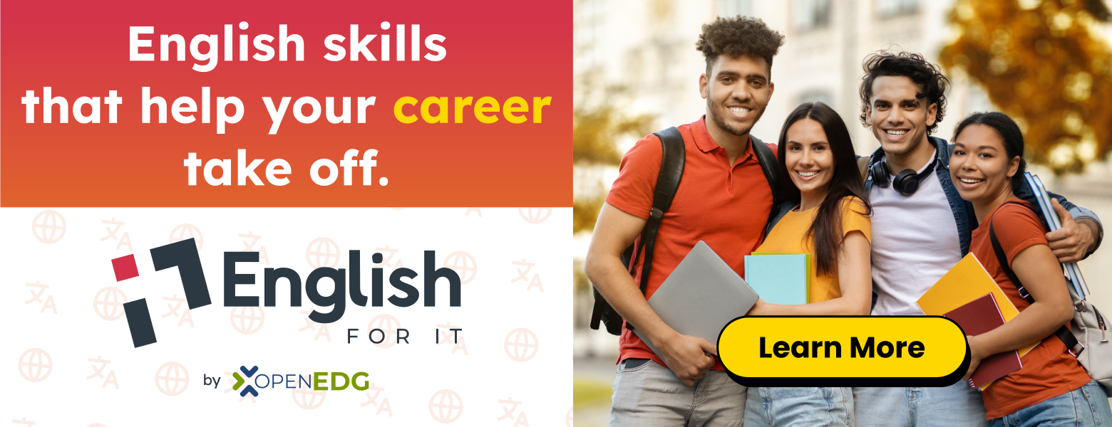 English for IT: <p>English for IT by OPENEDG. English skills that help your career take off.</p>
