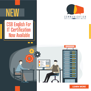New: CSB English for IT Certification Now Available