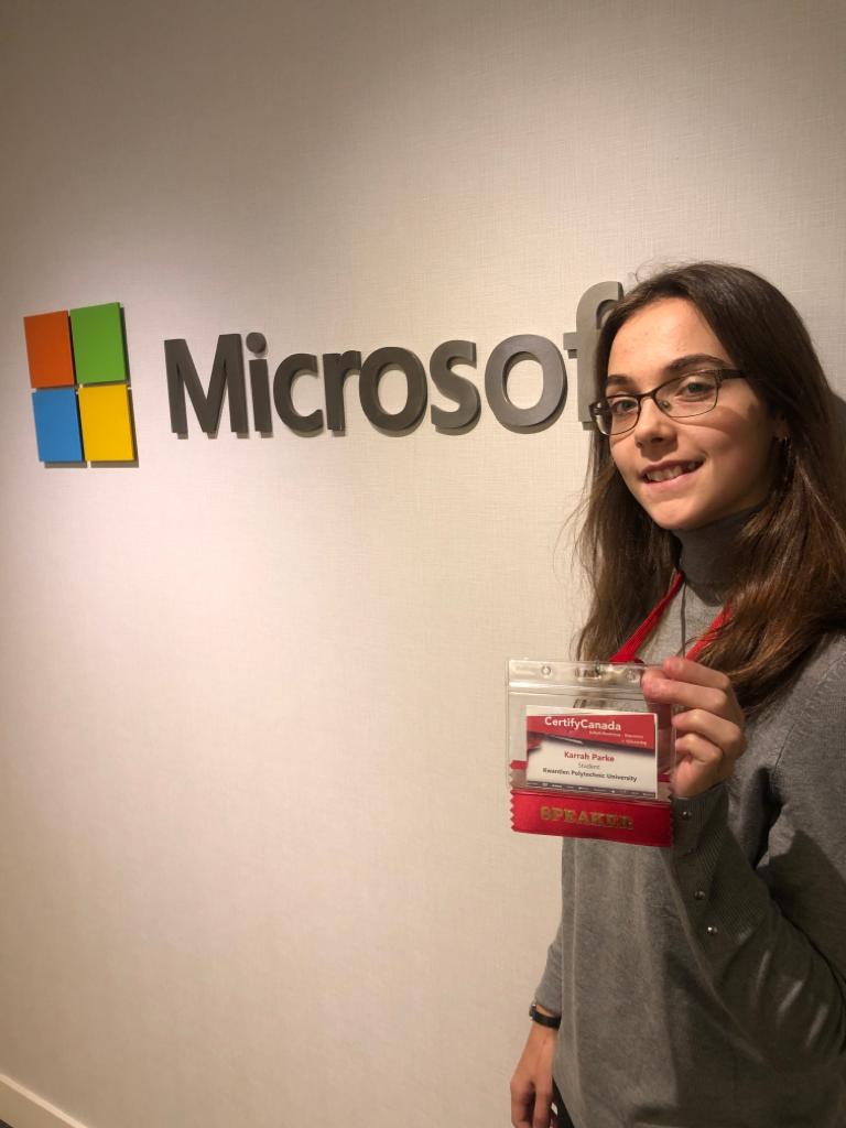 Karrah at Microsoft