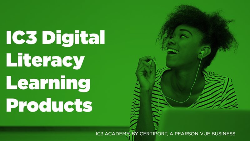 IC3 Digital Literacy Learning Products