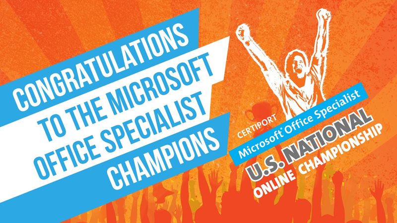 MOS US Online Championship Congratulations