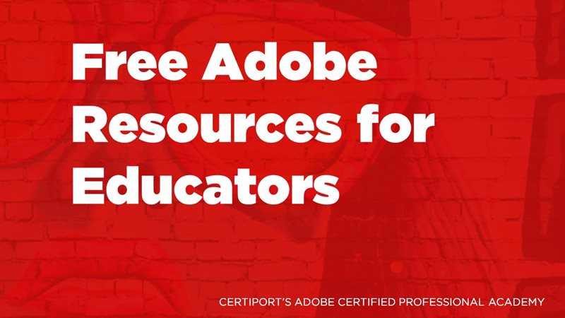 Free Adobe Resources for Educators