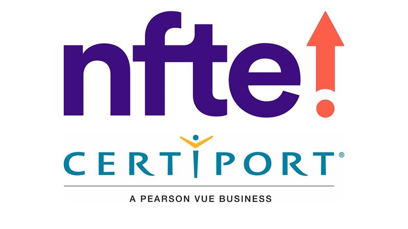 NFTE-Certiport Logos
