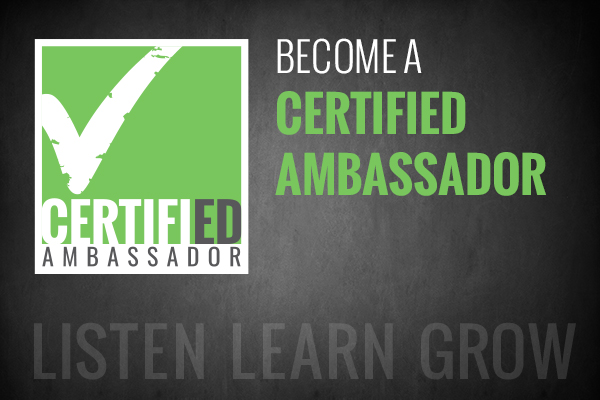 Become a CERTIFIED Ambassador
