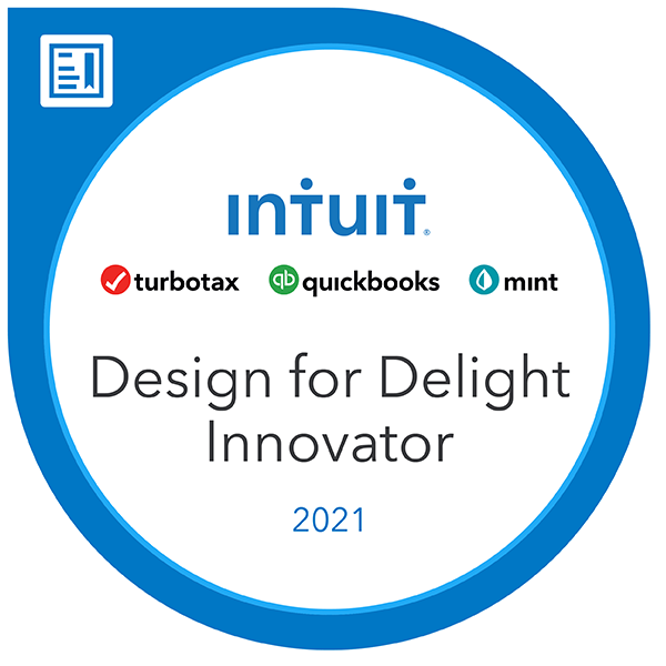 Intuit Design for Delight Innovator